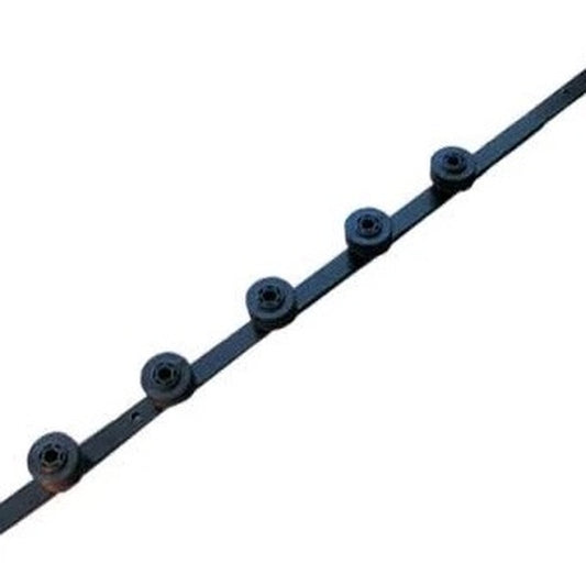 F/Pole - 6Line Flat Bar Flat Black - Nemtek | Guards on Duty Shop South Africa