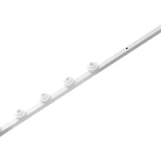 F/Pole - 6Line Flat Bar White - Nemtek | Guards on Duty Shop South Africa