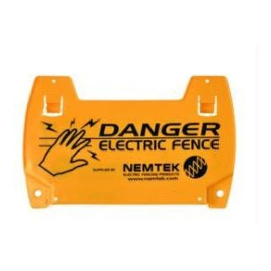 Warning Sign - Electric Fence Large - Nemtek | Guards on Duty Shop South Africa