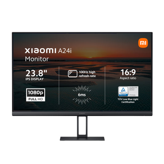 Xiaomi A24i 24" Full HD 1080p IPS Monitor (100Hz, 6ms, and VESA Mount) - Guards On Duty Shop & Security Guards