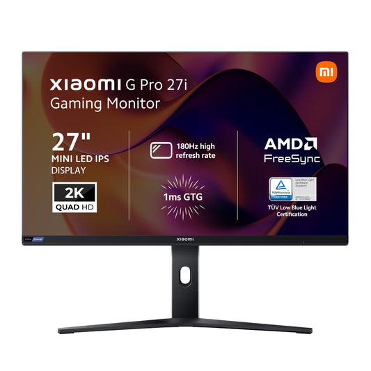 Xiaomi G Pro 27i 27" 2K 1440p Mini LED IPS Gaming Monitor (180Hz, 1ms) - Guards On Duty Shop & Security Guards