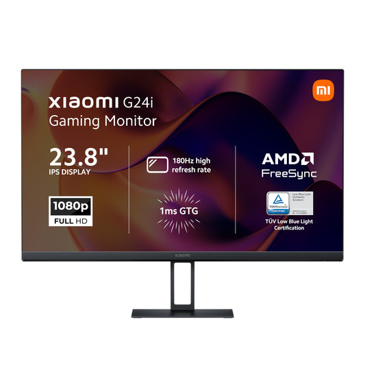 Xiaomi G24i 24" Full HD 1080p IPS Gaming Monitor (180Hz, 1ms, 16:9, HDMI/DP, and AMD FreeSync) - Guards On Duty Shop & Security Guards