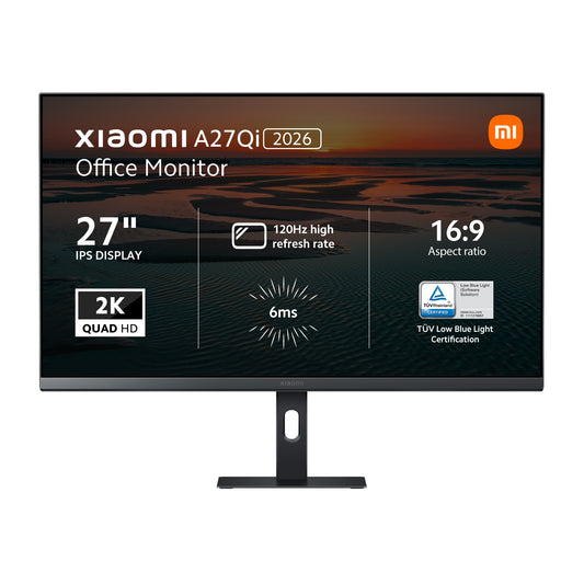 Xiaomi A27Qi 2026 27" inch 120Hz 2K IPS Office Monitor - Guards On Duty Shop & Security Guards