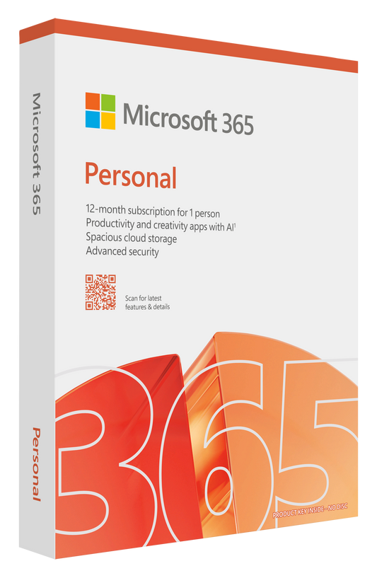 Microsoft M365 Personal English SUB 1Yr Africa Only Medialess