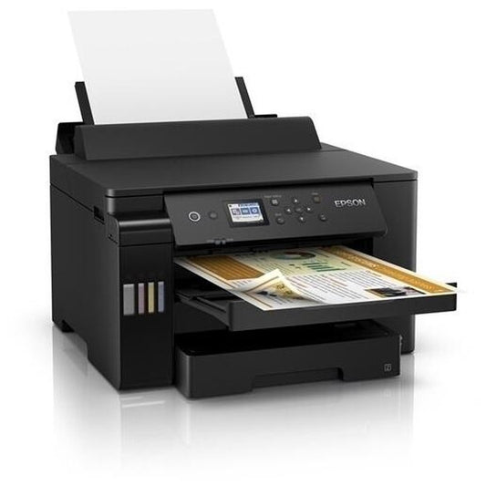 Epson Ecotank L11160, A3+ Colour Single Function,usb, Wifi, Wi-fi Direct & Ethernet Printer with Lcd Screen Print Resolution: 4800 X 1200 Dpi Print Speed Iso: 25 Pages/min Mono, 25 Pages/min Colour Duplex: Automatic Paper Tray Capacity: 550 Sheets, 6 — Epson | Guards on Duty Shop South Africa