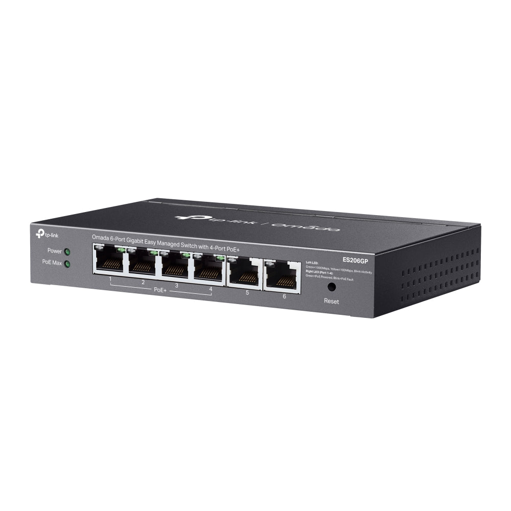 Tp-link Omada 6p 1gb Managed 4p Poe Switch — TP-Link | Guards on Duty Shop