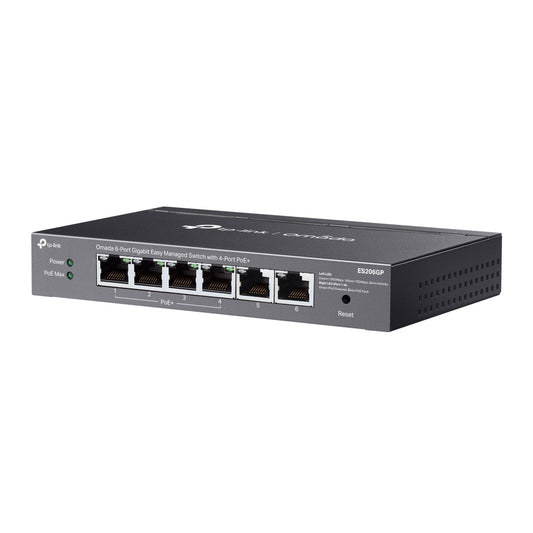 Tp-link Omada 6p 1gb Managed 4p Poe Switch — TP-Link | Guards on Duty Shop