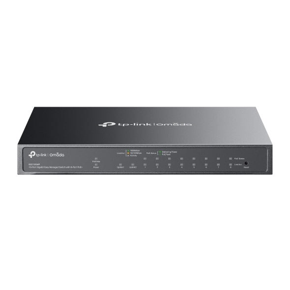 TP-Link Omada 10-Port Gigabit Easy Managed Switch with 8 Port PoE+