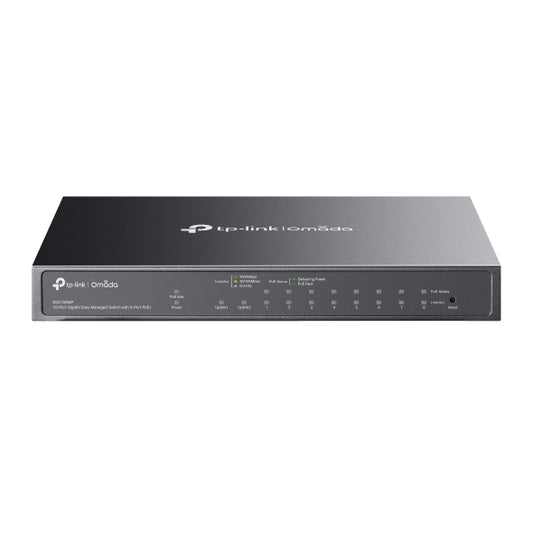 TP-Link Omada 10-Port Gigabit Easy Managed Switch with 8 Port PoE+