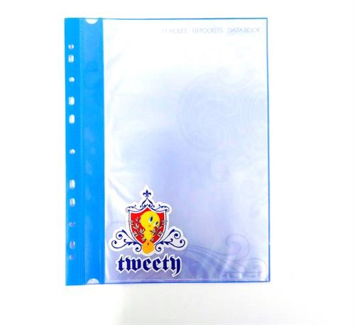 Tweety 11 Holes 10 Pockets Data Book