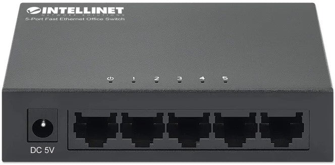 Intellinet 5 Port Fast Ethernet Office Switch