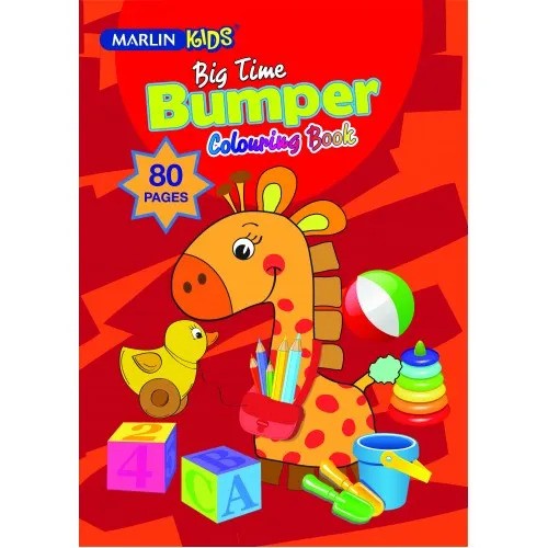 Marlin Kids Big Time Colouring Book 80 page