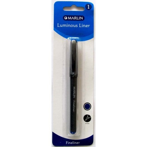 Marlin Precision Fineliner Pen Blue