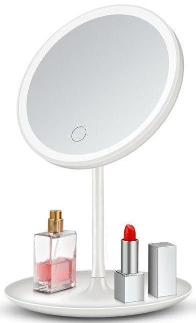 Casey Table Lamp Makeup Mirror With LED Light