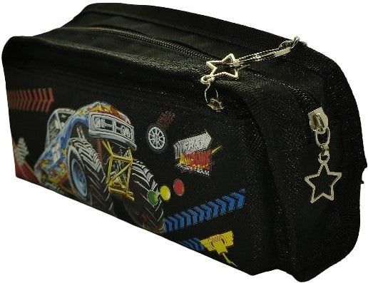 Brainware Racing Team Car Black Pencil Case