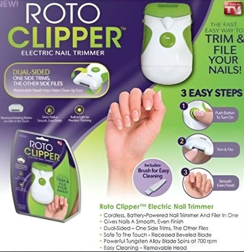 ROTOCLIPPER ELECTRIC NAIL CLIPPER