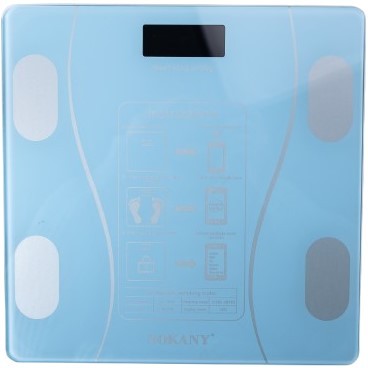 Sokany 180KG Bluetooth Bathroom Scale Blue
