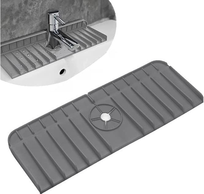 CASEY SILICON FAUCET STORAGE PLATFRM GRY