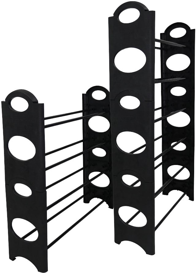 Nordic Wind 10 Tier 30 Pairs Round Shoe Rack