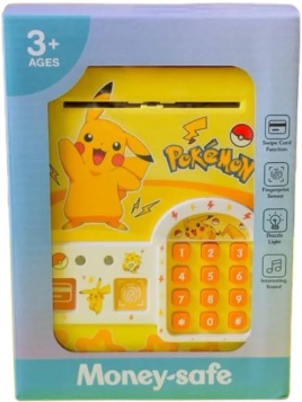 Casey Pokémon Go Inspired Electronic ATM Money Safe Box