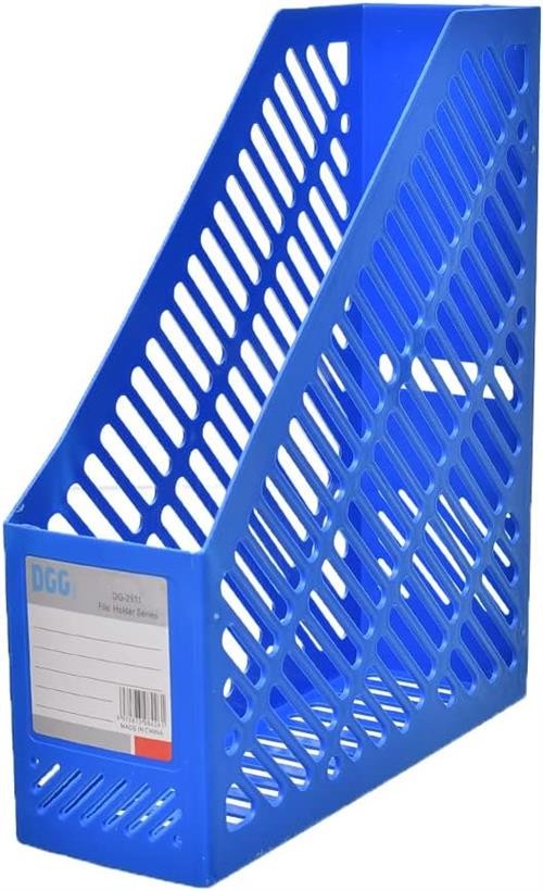 Brainware A4 File or Magazine Holder Blue