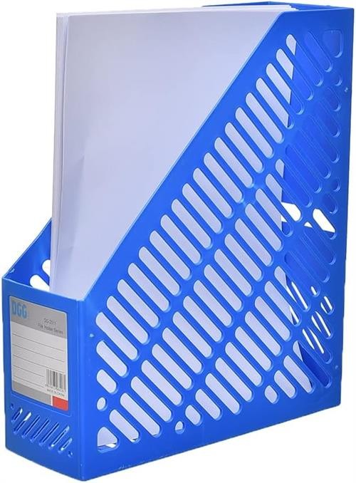 Brainware A4 File or Magazine Holder Blue