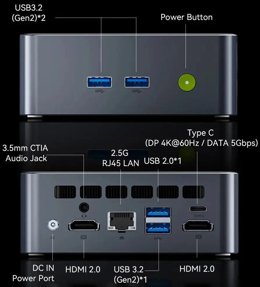 GMKtec NucBox M3 Pro Intel Core I5 Professional Mini Desktop