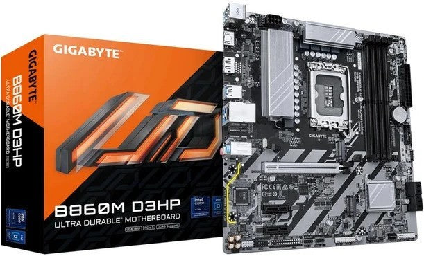 Gigabyte B860 D3HP LGA1851 Micro ATX Motherboard