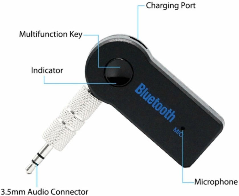 UniQue Bluetooth Hand Free Music and Call Receiver
