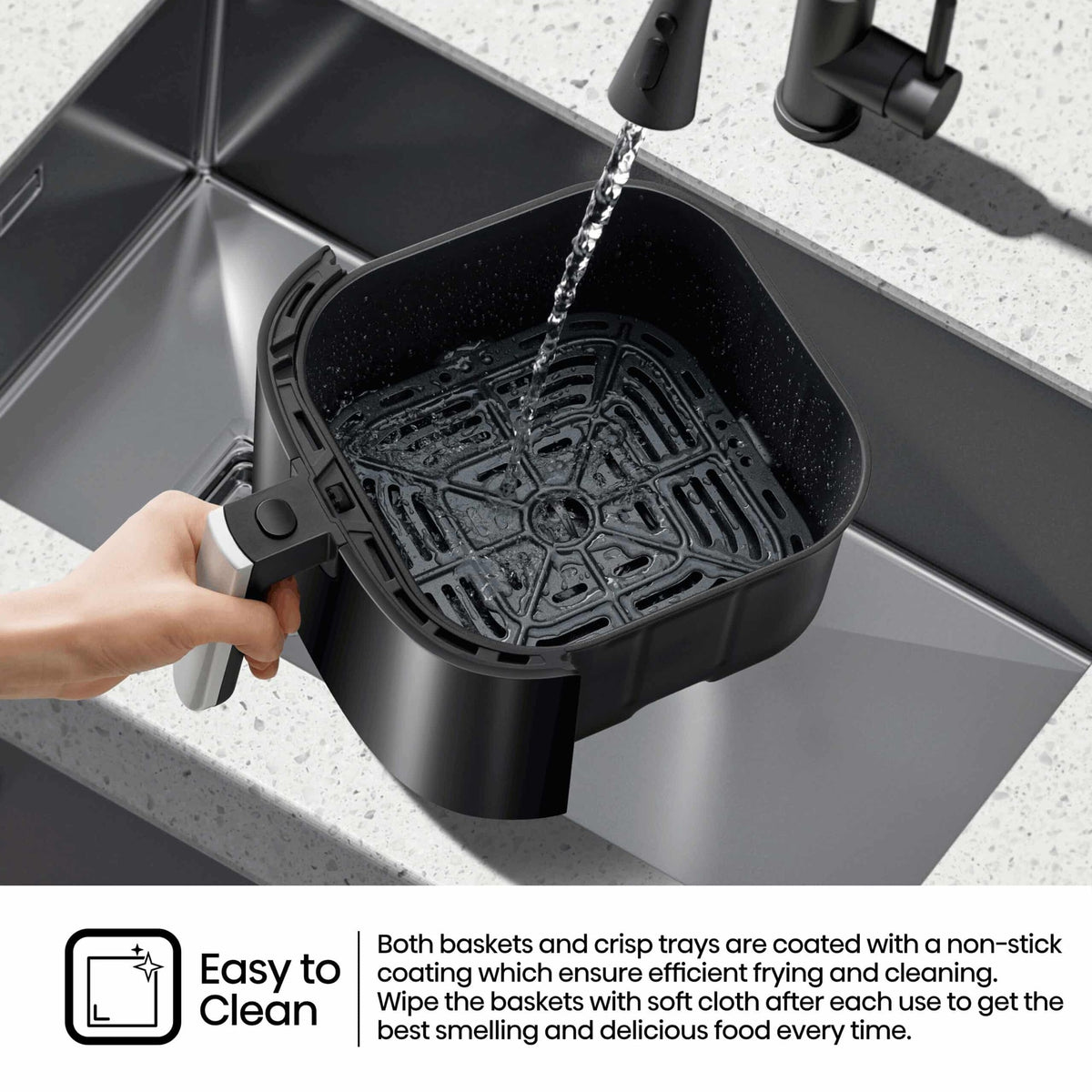 Hisense 8 Liter Manual Air Fryer