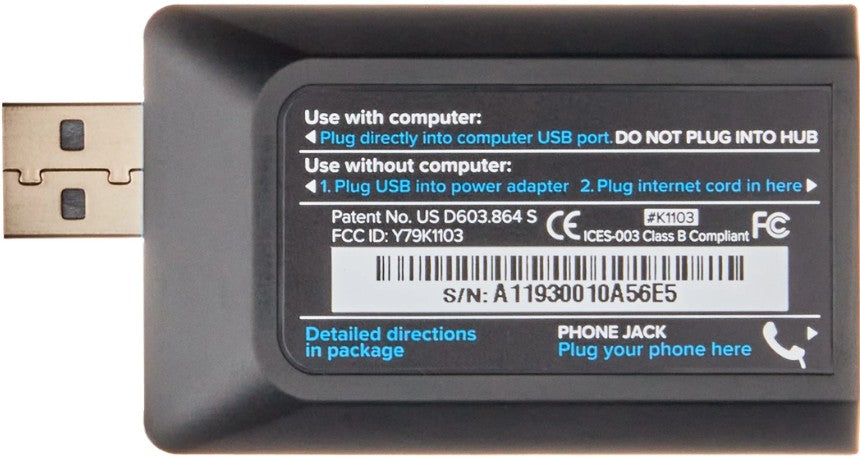 MagicJackGo USB VOIP Adaptor