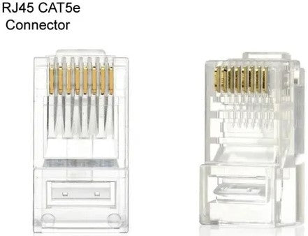 Netix RJ45 100 Pack Cat5 Shielded Connectors