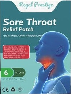 Royal Prestige Sore Throat Relief Patch