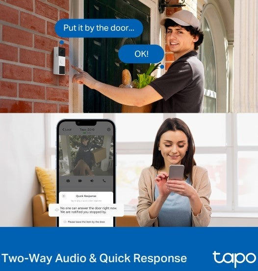 TP Link Tapo Video Doorbell Camera