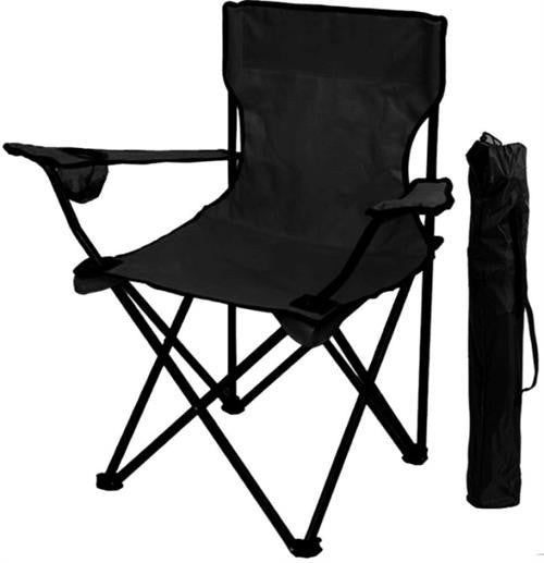 TOTALLY CAMPING CHAIR - BLACK