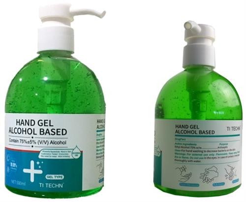 Casey TI Techn 500ml Apple Green Hand Sanitiser in Pump