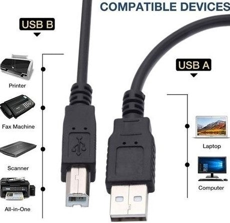 UniQue USB 1.5M Printer Cable