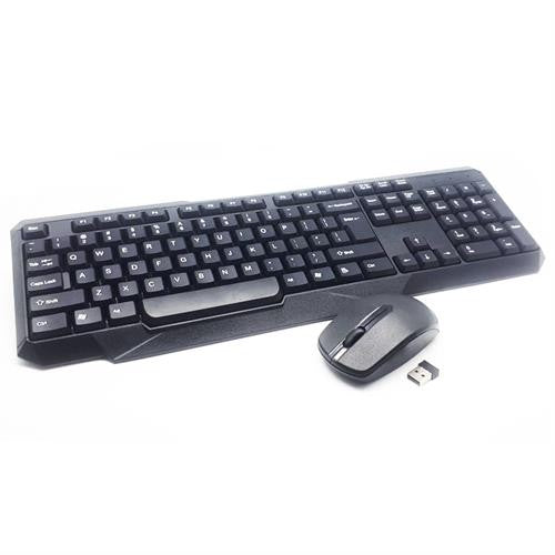 UniQue Wireless USB 104 Keys Standard US Layout Keyboard & Mouse Combo