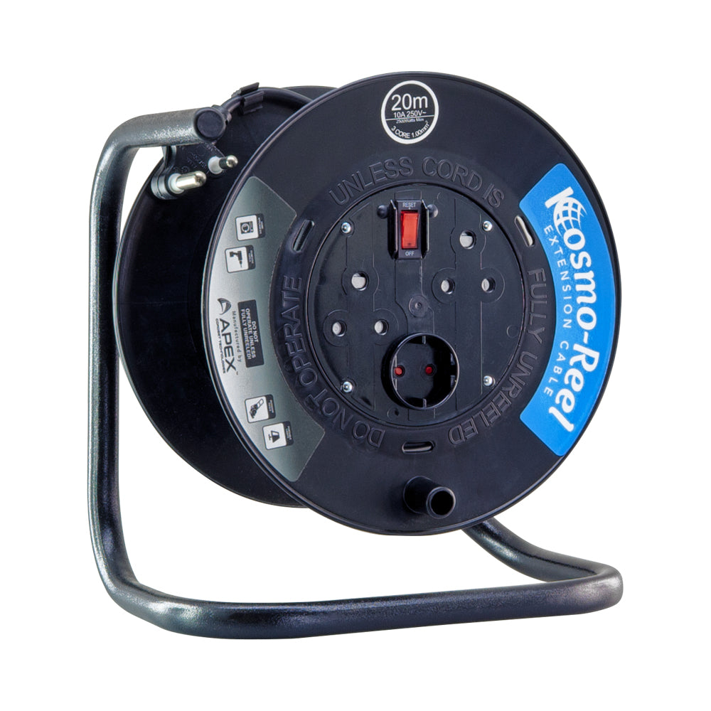 20m Power Extension Reel, 10a 3core 1.0mm — LinkQnet | Guards on Duty Shop