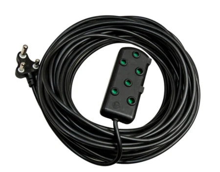 Everyday 20M Ext Lead 1.5mm- Black