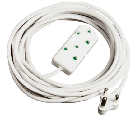 Everyday 5M Ext Lead 1.0mm- White