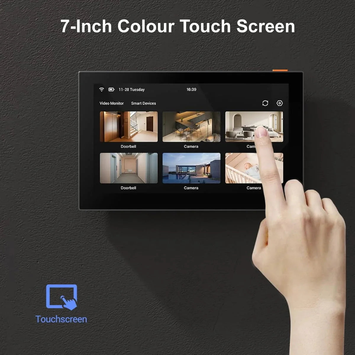 EZVIZ SD7 Smart 7-Inch IPS Touch Screen Monitor