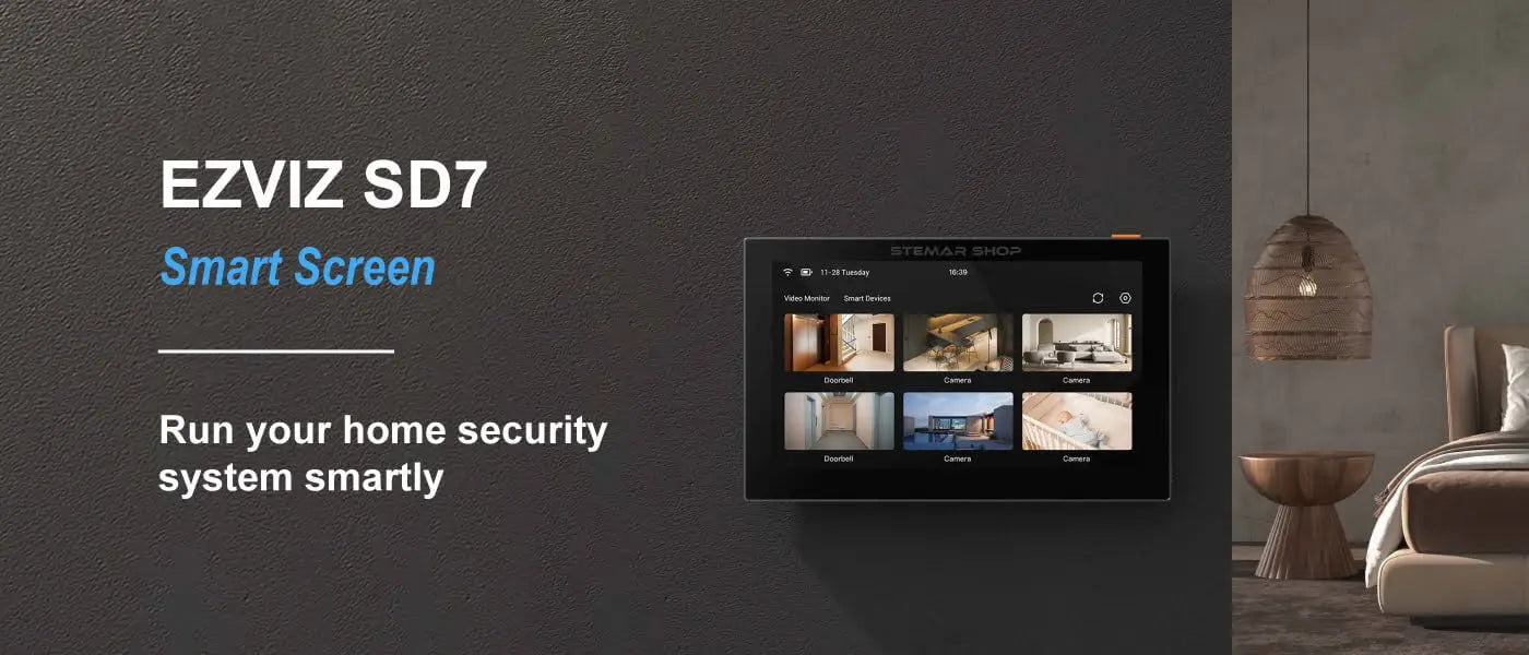 EZVIZ SD7 Smart 7 Inch IPS Touch Screen Monitor