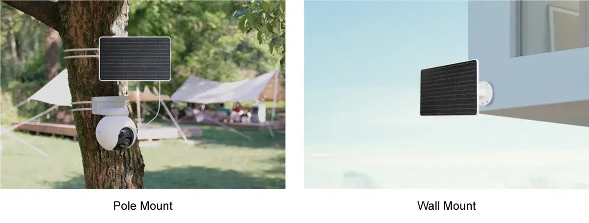 EZVIZ Solar Panel with Battery Storage (12W)