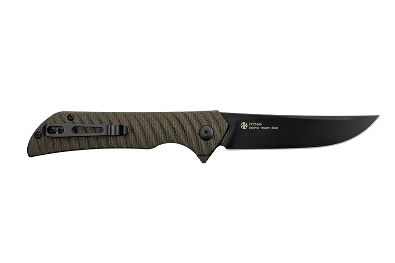Ruike Folding Pocket Knives P122-MB Guards On Duty Security