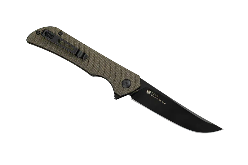 Ruike Folding Pocket Knives P122-MB Guards On Duty Security