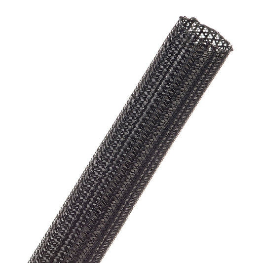 1m F6 360 Black Tube Braided Sleeving (f360.75bk) — Techflex | Guards on Duty Shop
