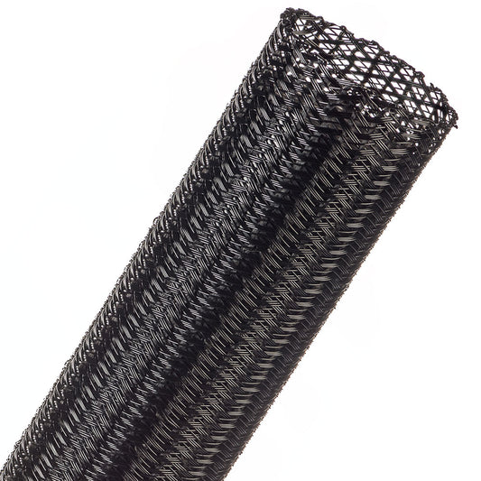 Non Split Tube Braided 38.1mm Black (f3601.50bk) — Techflex | Guards on Duty Shop