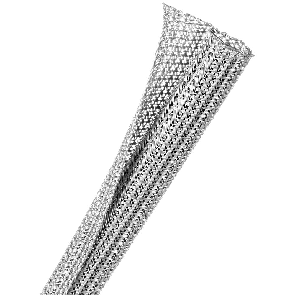 1m Wrappable Split Braid 12.7mm P.gray (f6n0.50pg) — Techflex | Guards on Duty Shop