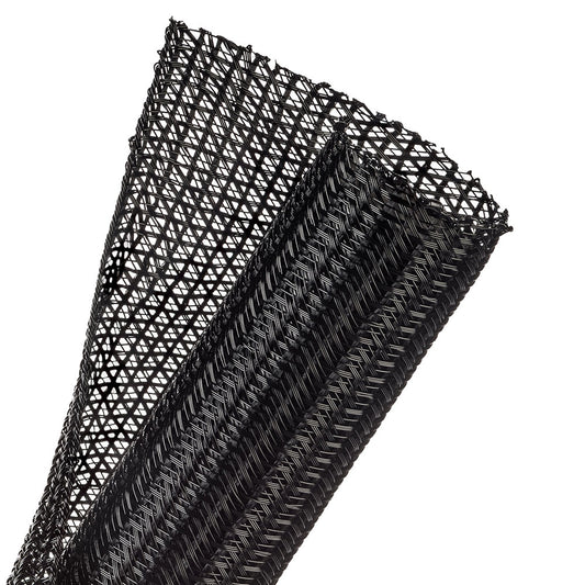 F6 Split Tube Semi Rigid 38.1mm Black (f6n1.50bk) — Techflex | Guards on Duty Shop